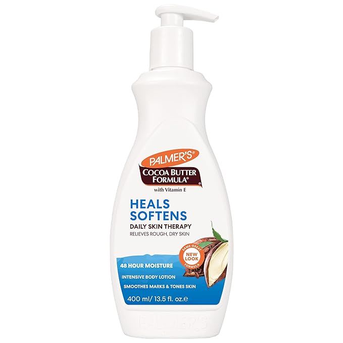 Palmer's Cocoa Butter Formula Daily Skin Therapy Body Lotion with Vitamin E, 13.5 Ounces | Amazon (US)