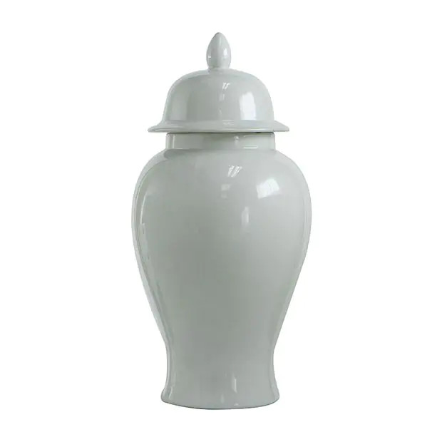 Timeless Accents White Porcelain Ginger Jar | Antique Farm House