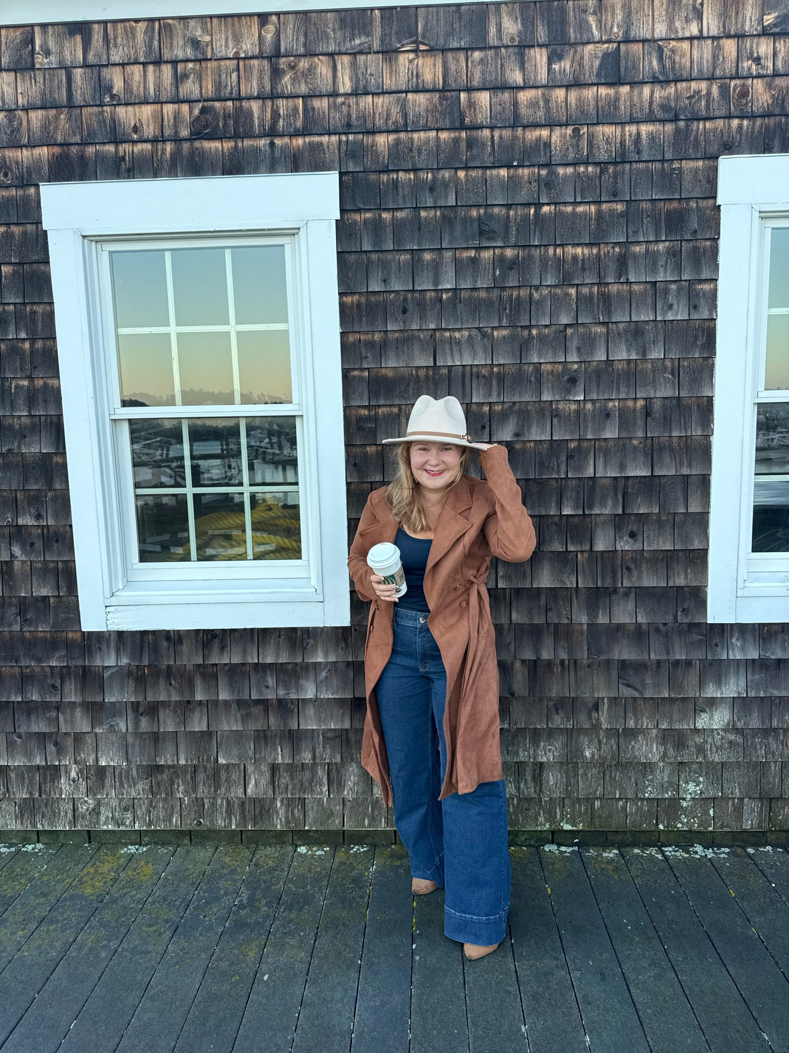 Another way to style these jeans. I adore this @Lulus  trench.

#LTKSeasonal #LTKPetite #LTKWorkwear