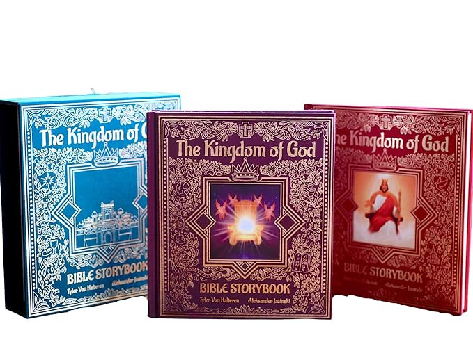 The Kingdom of God Bible Storybook - Old and New Testament Box Set      Hardcover – January 20,... | Amazon (US)