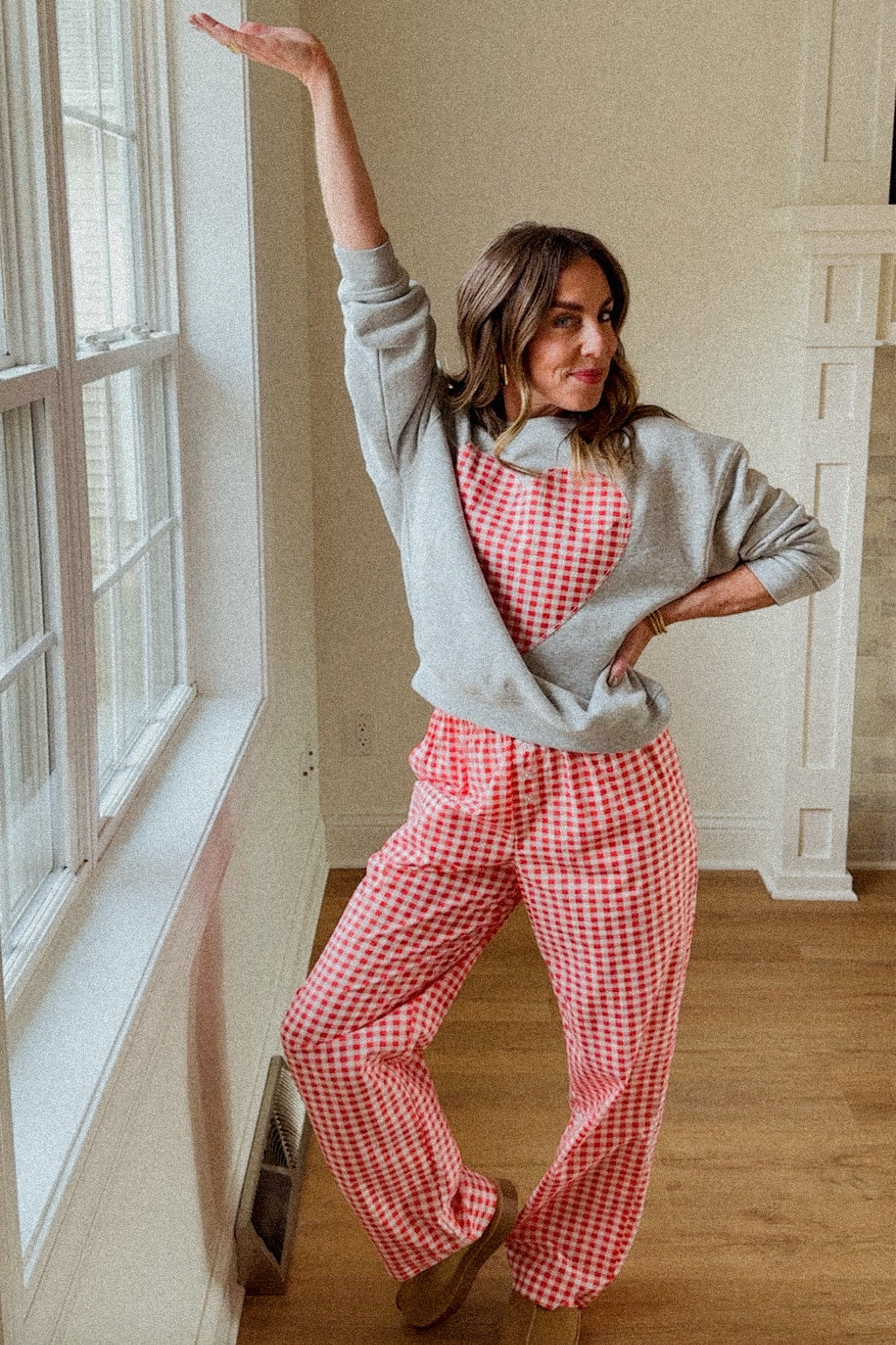 Target Tuesday with an adorable, gingham set! Valentines, Christmas, anytime! Love these! Wearing TTS (xs) in both! ❤️❤️

#LTKOver40 #LTKSeasonal #LTKFindsUnder50