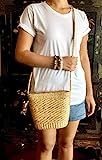 Crossbody Straw Bag,Straw Beach Bag,Handwoven Straw Tote Bag,Handwoven Straw Shoulder Bag Purse,Stra | Amazon (US)