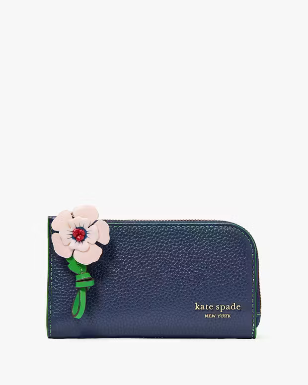 In The Garden Small Slim Bifold Wallet | Kate Spade Outlet