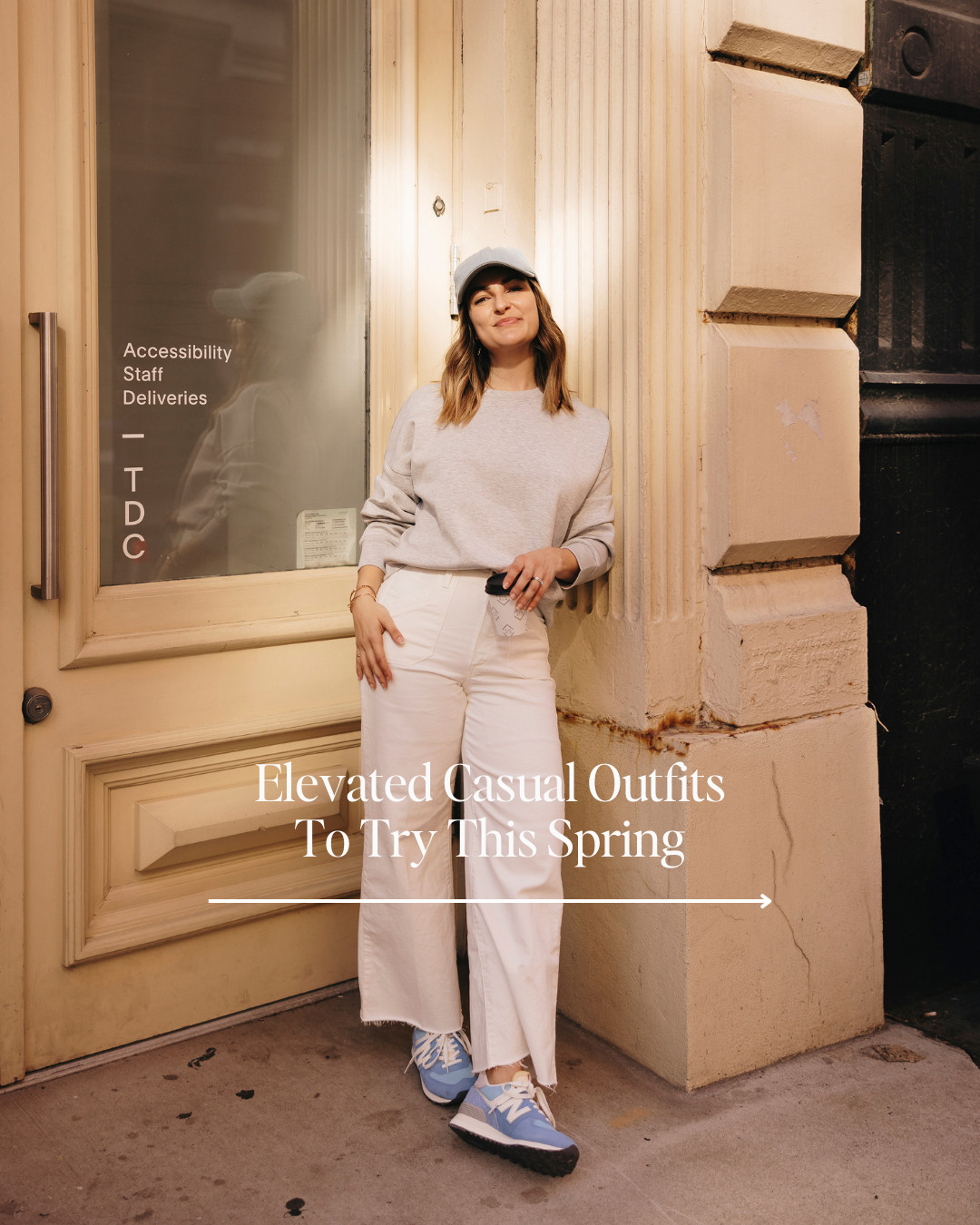 Easy, elevated casual spring outfits to try this spring including my go-to third layer, sneakers, and easy pants!  

 #LTKdayinmylife #LTKootd