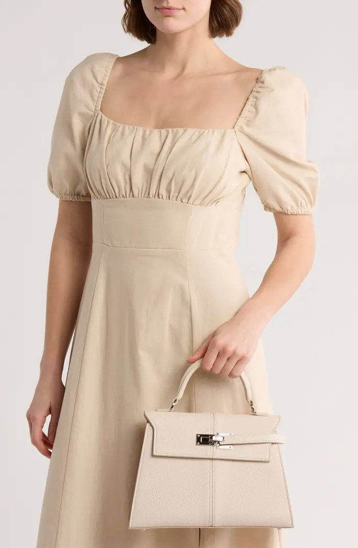 JW PEI Large Elise Faux Leather Top Handle Bag | Nordstrom | Nordstrom