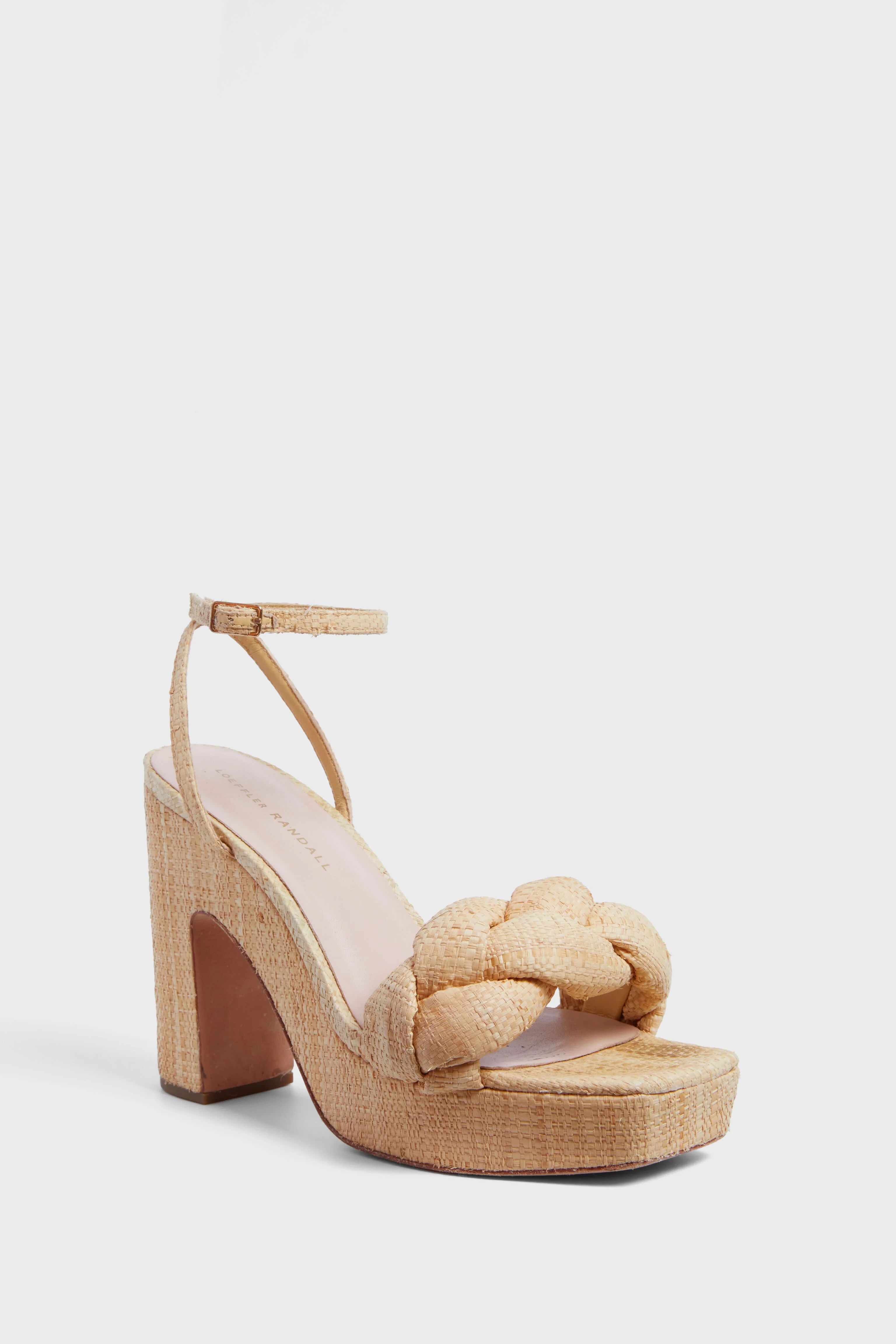 Natural Fae Platform Heels | Tuckernuck (US)