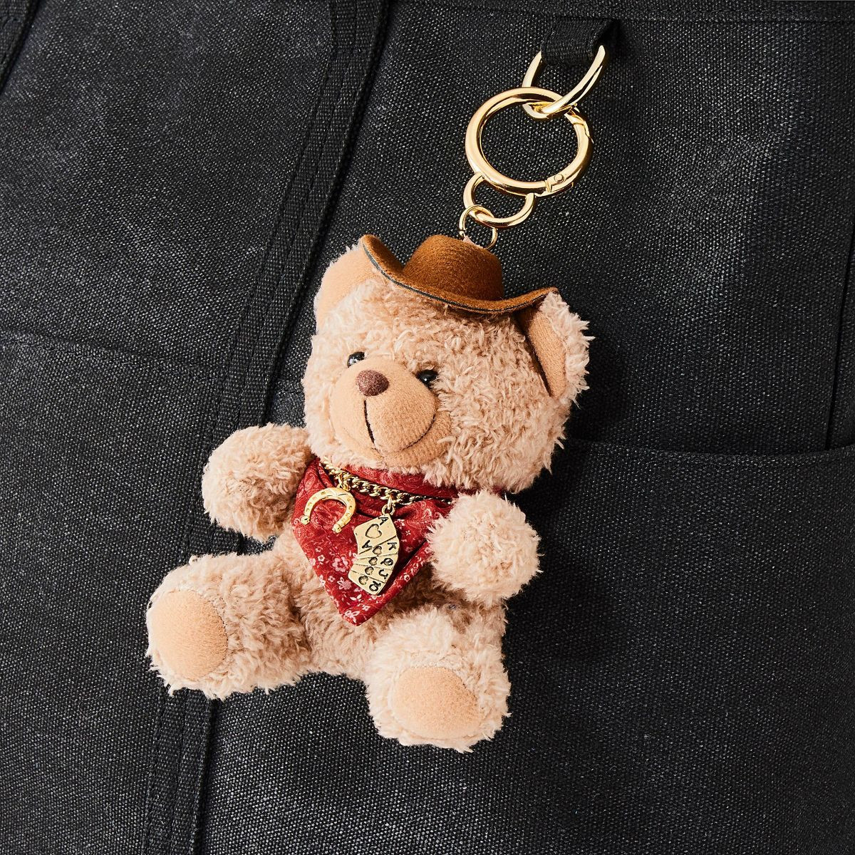 Cowboy Teddy Bear Bag Charm - Universal Thread™ | Target