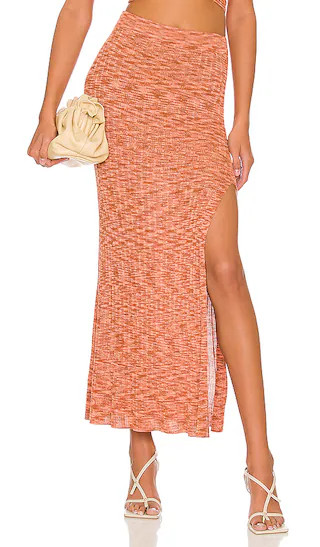 Zephyr Midi Skirt in Sahara | Revolve Clothing (Global)