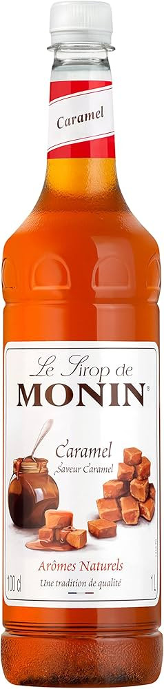 MONIN Premium Caramel Syrup 1L for Coffee and Cocktails. Vegan-Friendly, Allergen-Free, 100 Perce... | Amazon (UK)