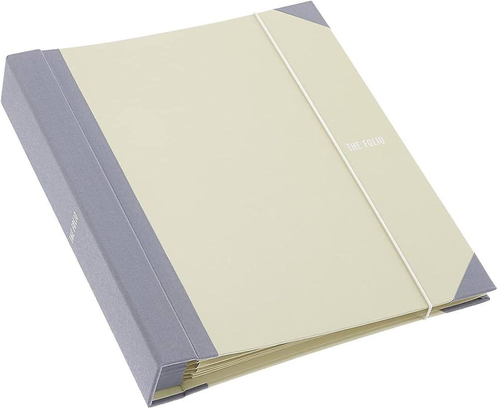 Savor | Folio Document Organizer | Custom Dyed Cloth Bound Expanding File Folder for Important Papers, Emergency Binder, Birth Certificates, Social Security Cards, Passports, Photos, and Letters | Amazon (US)