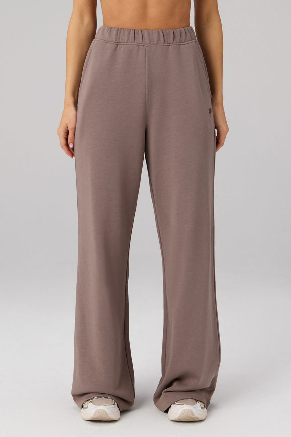 Year Round Terry Wide Leg Sweatpant | Fabletics