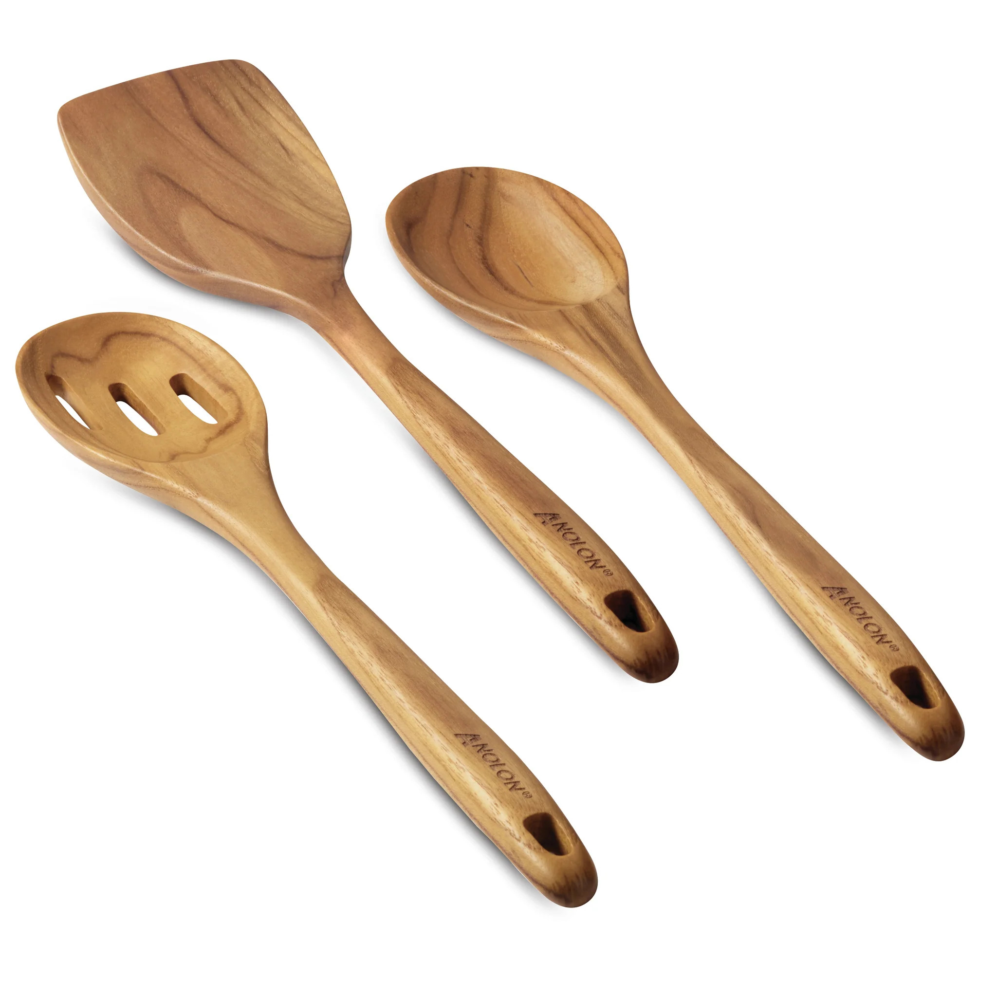 3-Piece Teak Tool Set | Anolon