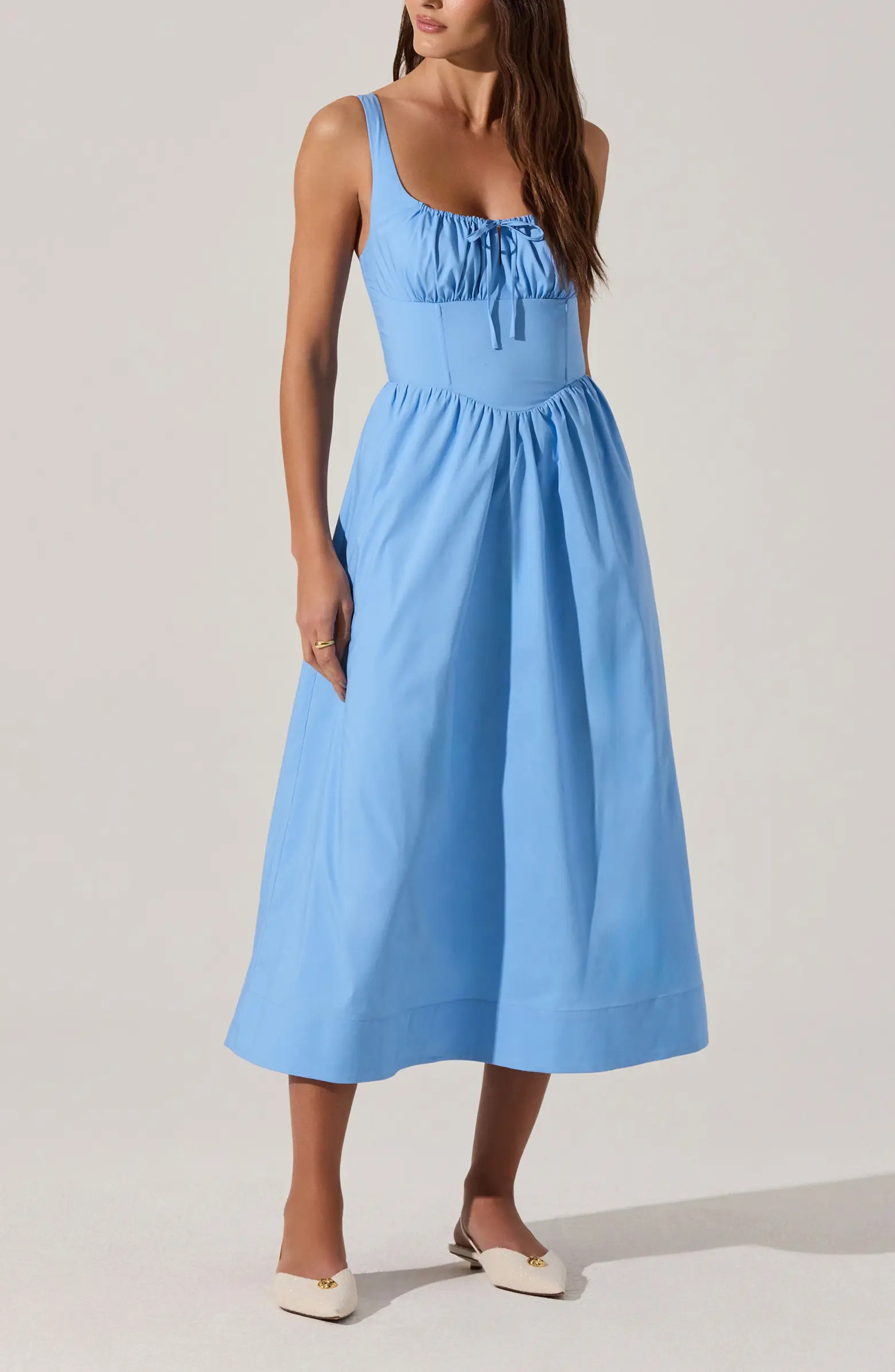 ASTR the Label Corset Fit & Flare Dress | Nordstromrack | Nordstrom Rack