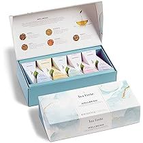 Tea Forte Wellbeing Organic Wellness Tea Petite Presentation Box Tea Sampler Gift Set, 10 Assorted V | Amazon (US)