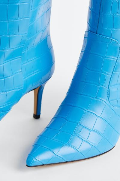 Knee-high Heeled Boots | H&M (US + CA)