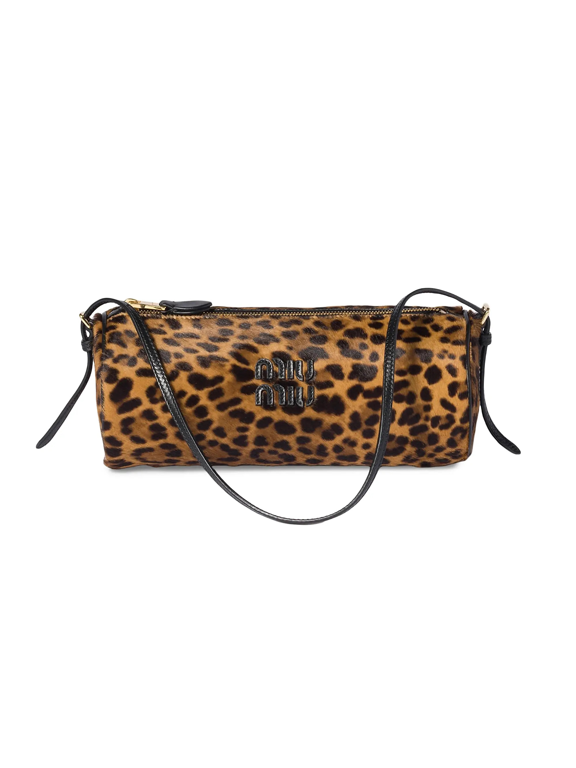 Miu Miu Printed Leather Pouch | Saks Fifth Avenue | Saks Fifth Avenue