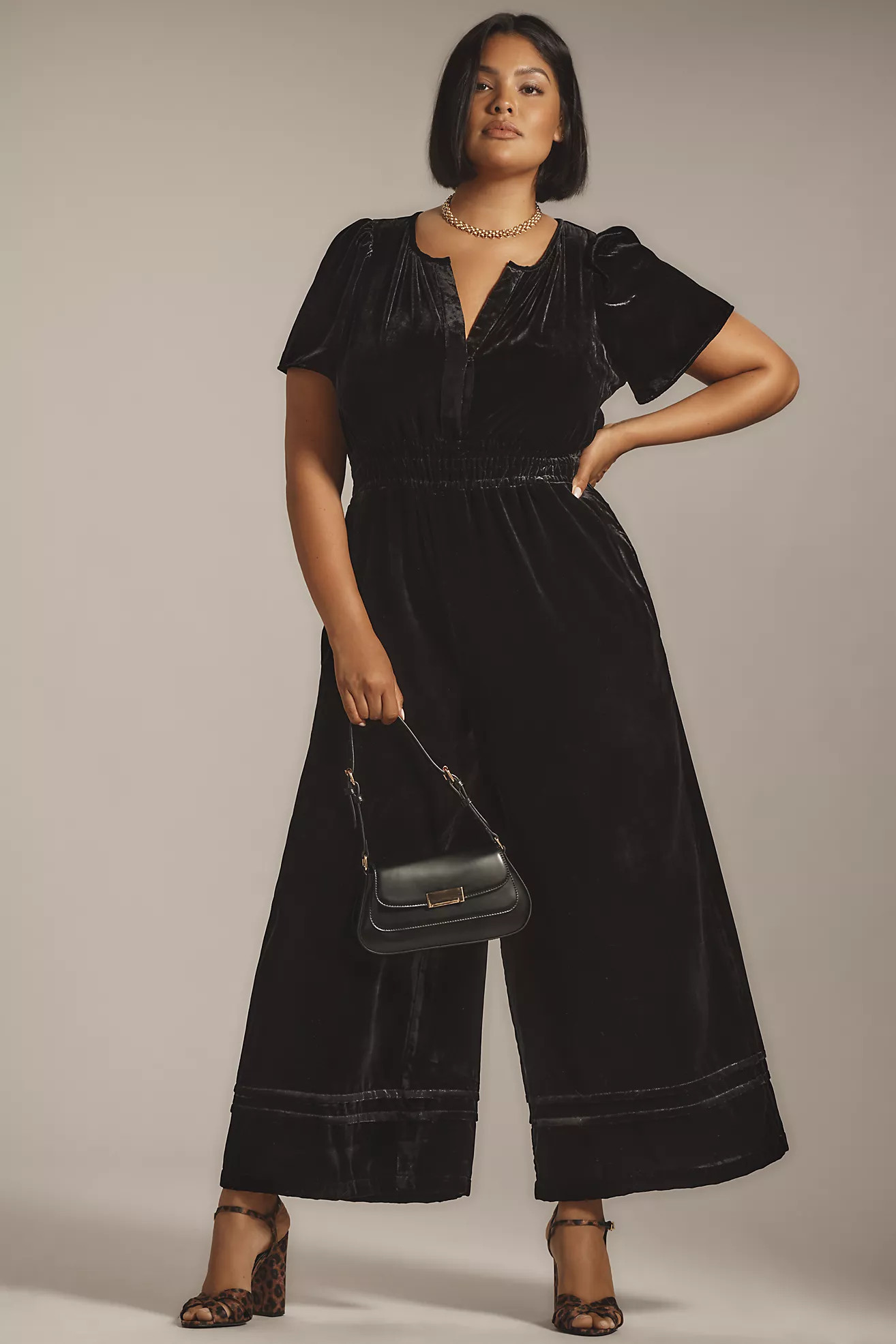 The Somerset Jumpsuit: Velvet Edition | Anthropologie (US)