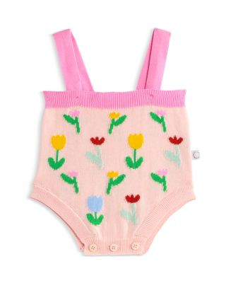 Girls' Knit Floral Bubble Bodysuit - Baby | Bloomingdale's (US)