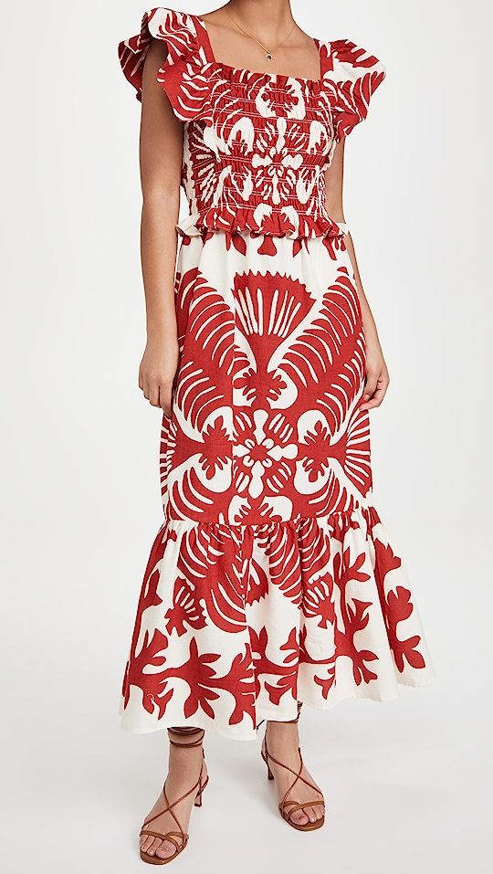 Henrietta Print Smocked Dress | Shopbop