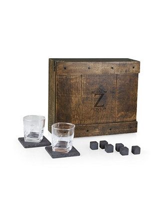 Monogram Whiskey Box Gift Set | Macys (US)