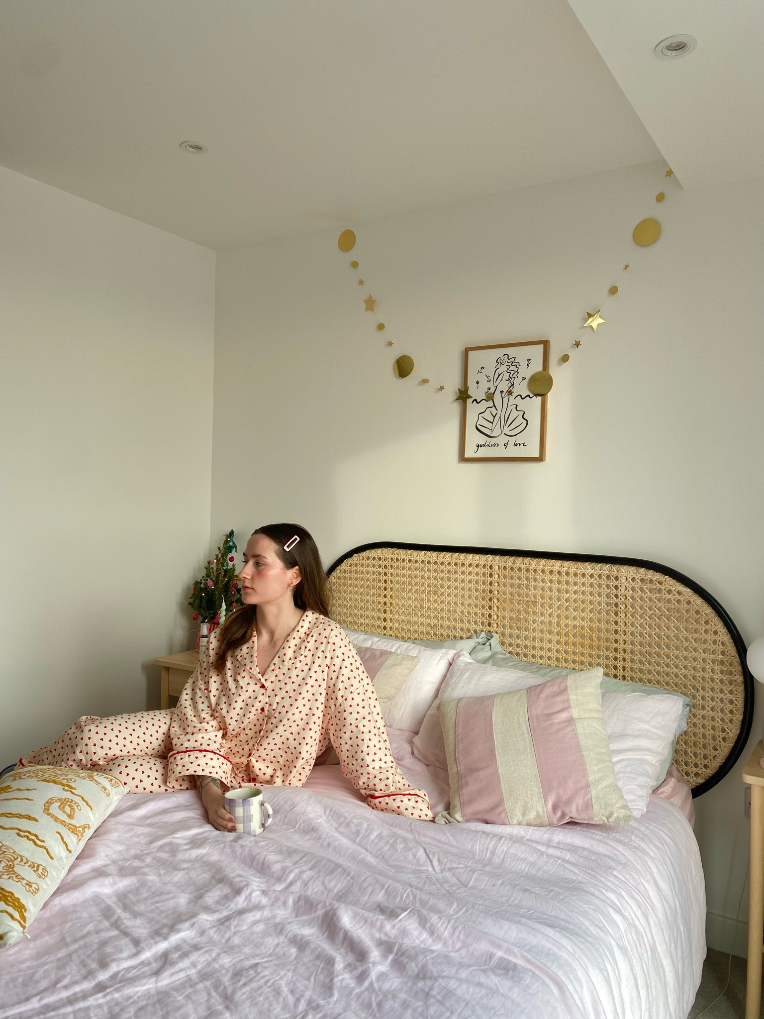 Morning matcha + cosy new pyjamas ❤️🍵

#LTKeurope #LTKfit