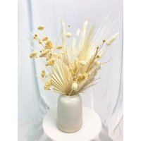 Small Dried Floral Arrangement + Ceramic Bud Vase | Etsy (US)