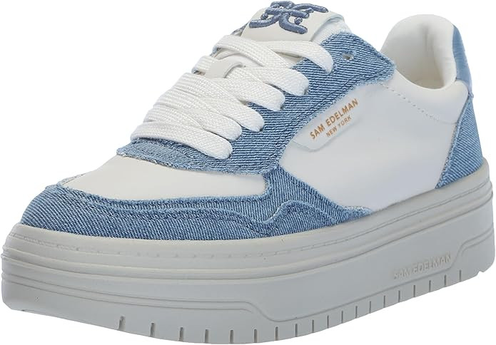 Sam Edelman Womens Blaine Lace Up Platform Sneaker | Amazon (US)