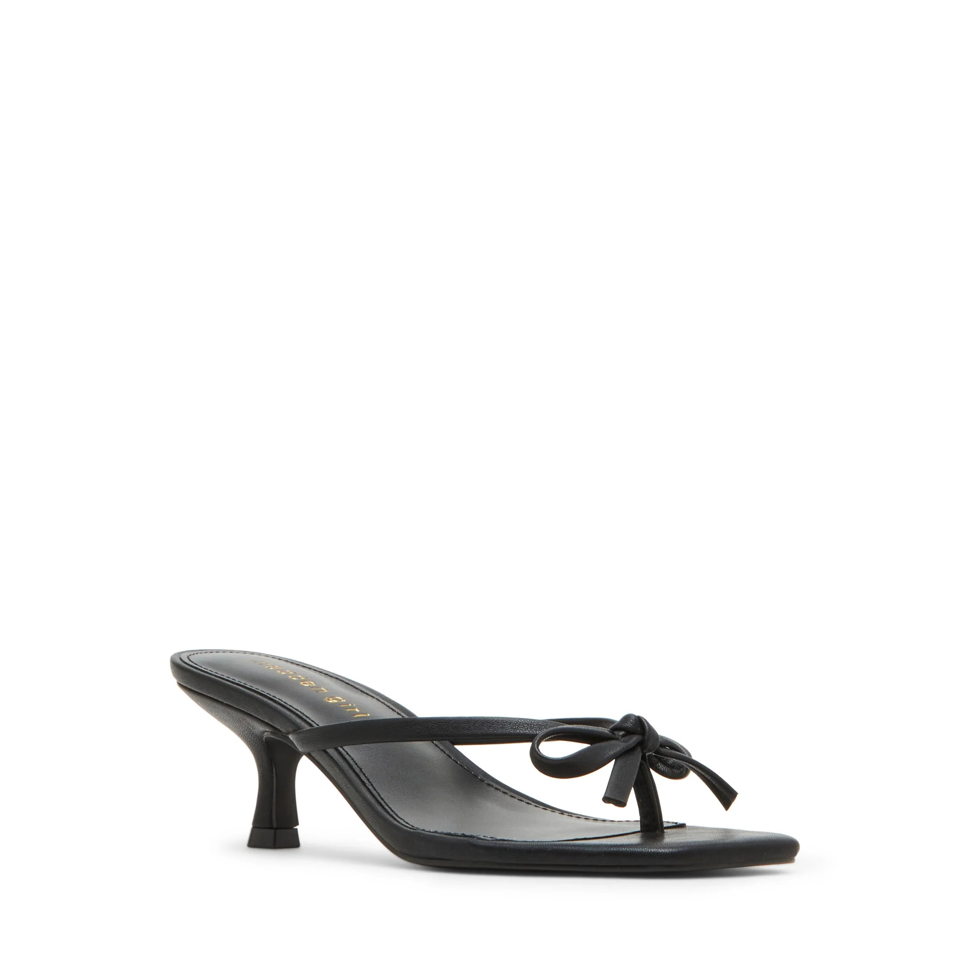 Madden Girl Women's Charlotte Thong Kitten Heel with Bow | Walmart (US)