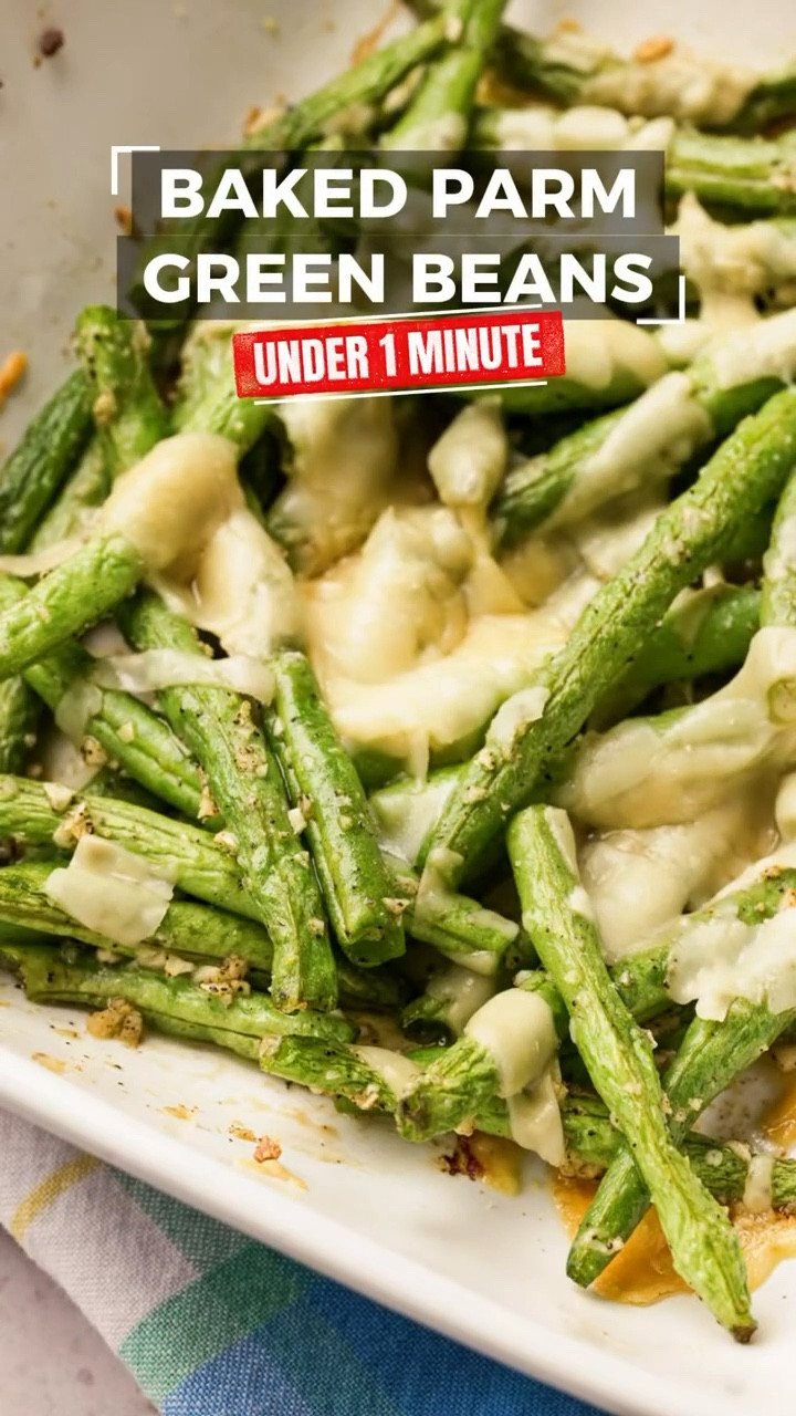 OF COURSE IT’S GOOD 👩🏻‍🍳 UNDER 1 MINUTE | Baked Parm Green Beans 🥗🌳 Full recipe: ofcourseitsgood.com

#LTKHome #LTKfoodie #LTKvlog