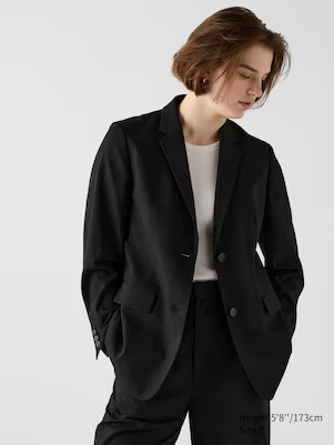 WOMEN'S TAILORED JACKET | RELAXED FIT | UNIQLO AU | Uniqlo Australia