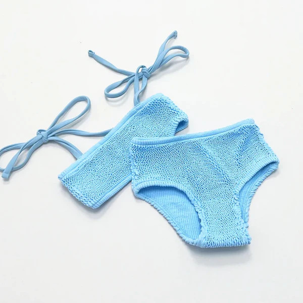 mimi bikini in tropical blue | elfin los angeles