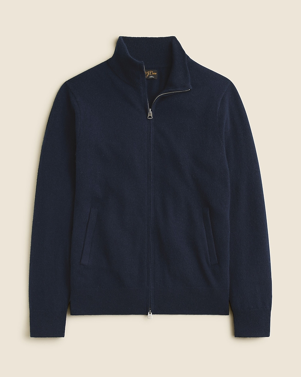 Cashmere full-zip sweater | J. Crew US