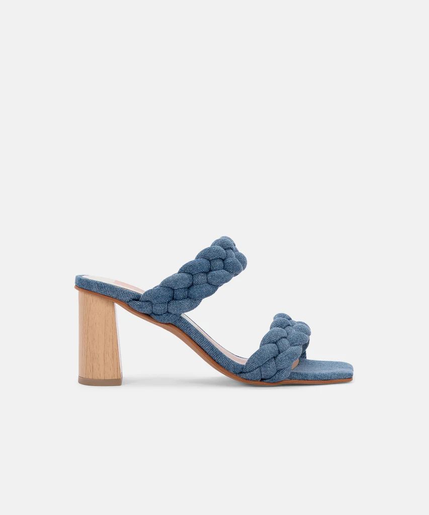 PAILY HEELS DK BLUE DENIM | DolceVita.com