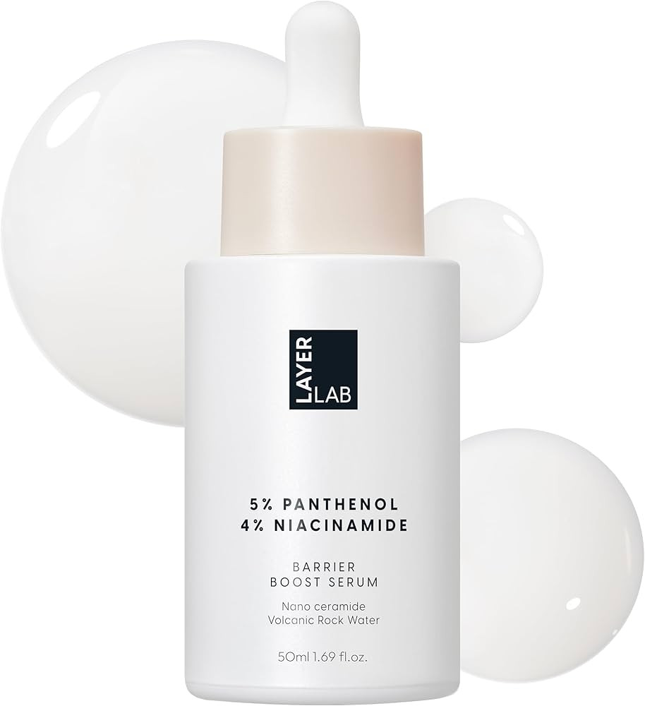 LAYERLAB Barrier Boost Serum with 5% Panthenol 4% Niacinamide, Soothing Korean Skincare for Sensi... | Amazon (US)
