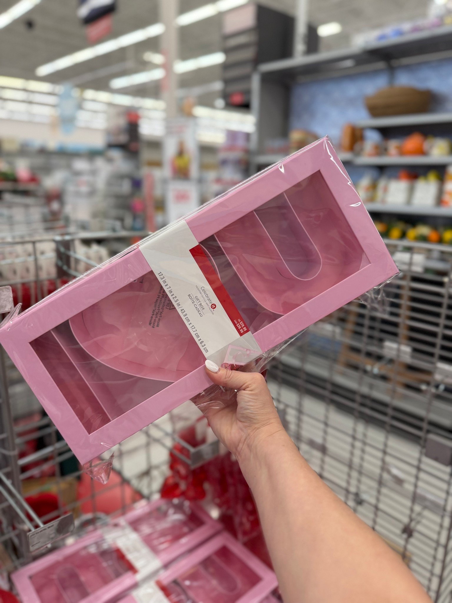 I ❤️ U gift boxes at Michael’s 