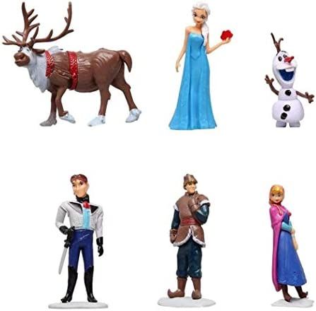 Frozen cake topper Action Figures Toys Frozen cake decorations for Frozen party supplier birthday... | Amazon (US)