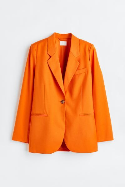 Single-breasted blazer | H&M (UK, MY, IN, SG, PH, TW, HK)