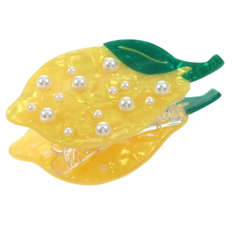 Packed Party Lemon Squeeze Hair Claw Clip, 1 Piece - Walmart.com | Walmart (US)