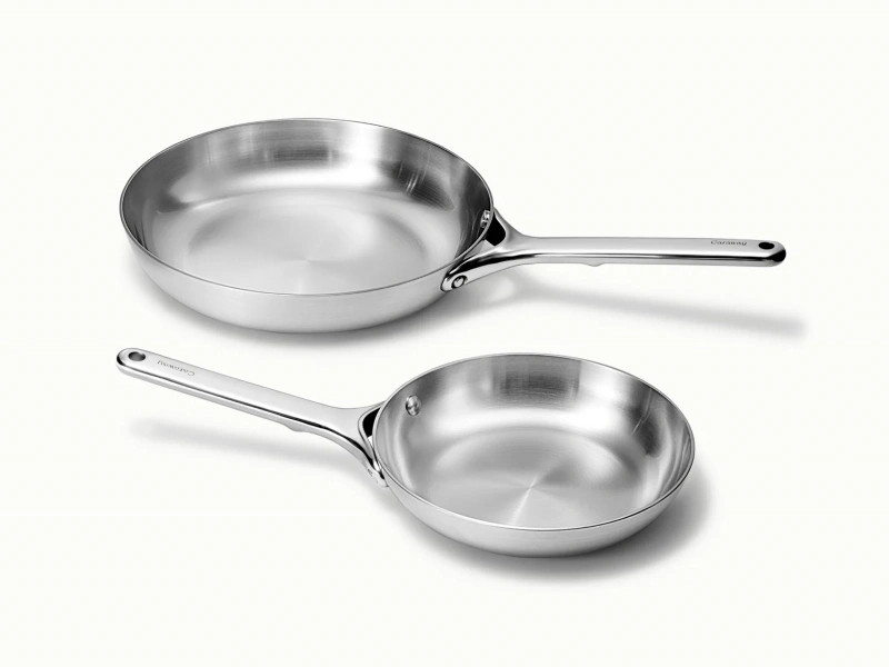 Stainless Steel Fry Pan Duo | Caraway