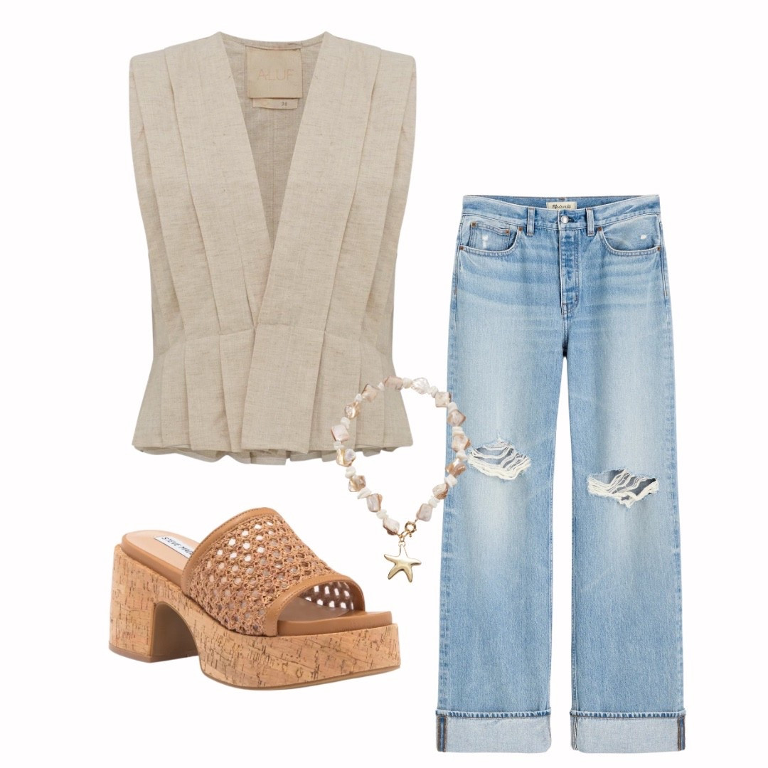 Cute casual summer beach outfit! 

#LTKShoeCrush #LTKFindsUnder100 #LTKStyleTip