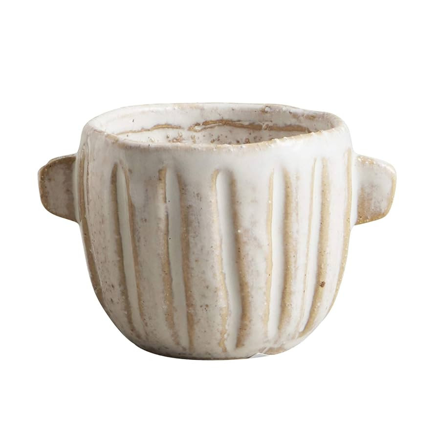 47th & Main Ceramic Decorative Pot, 2.75" Tall, Cream | Amazon (US)