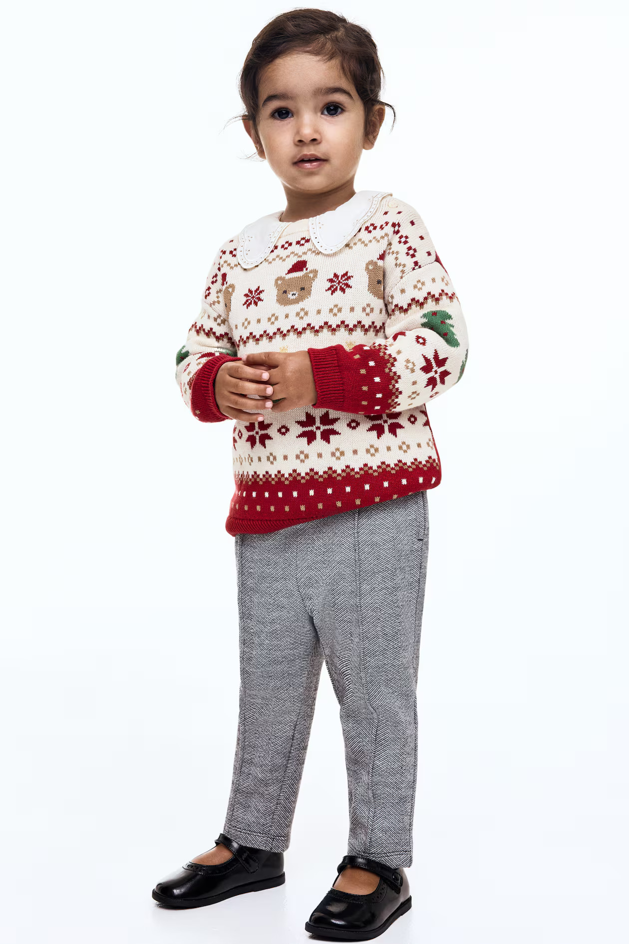 Jacquard-Knit Sweater | H&M (US + CA)