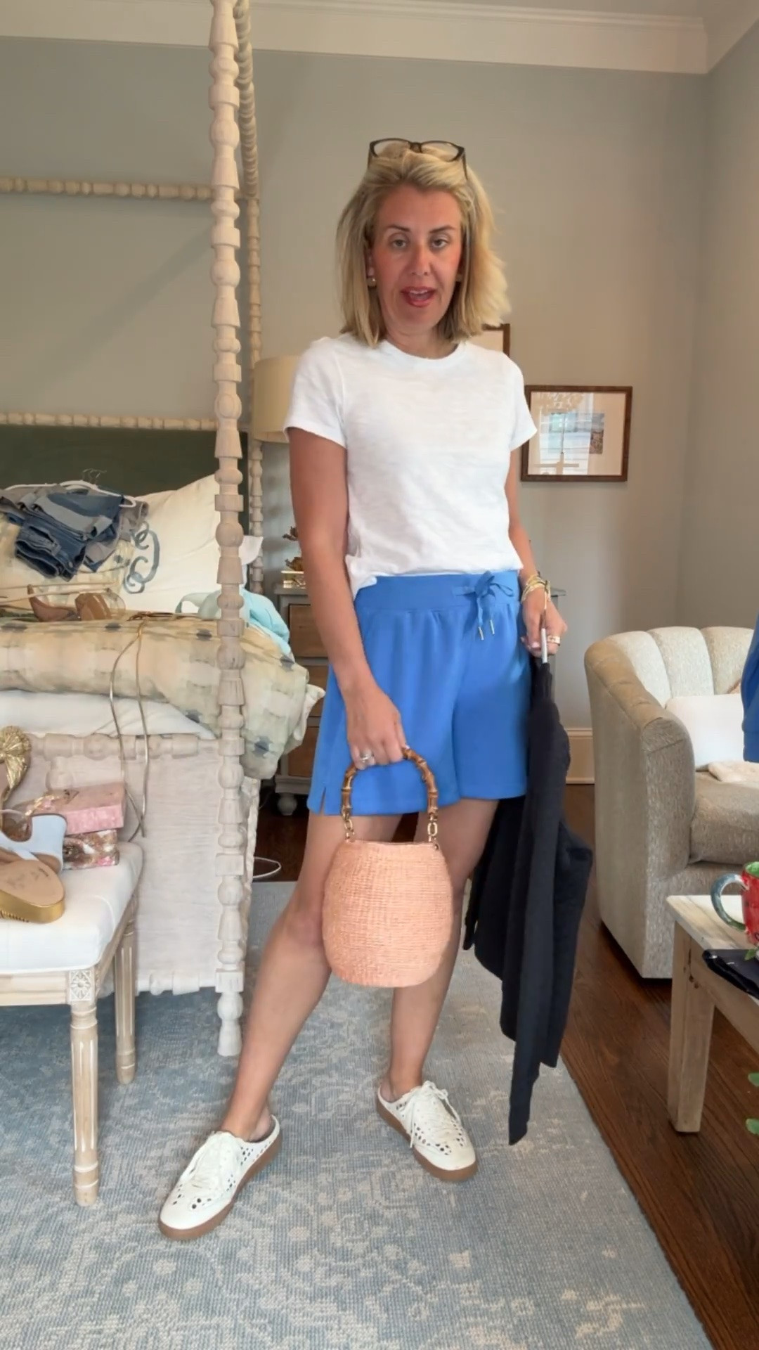 Xs tee
S short
8 shoes
S sweatshirt (can’t link exact)

Cute, easy, comfy!

#LTKmomlife #LTKmorningroutine #LTKTravel