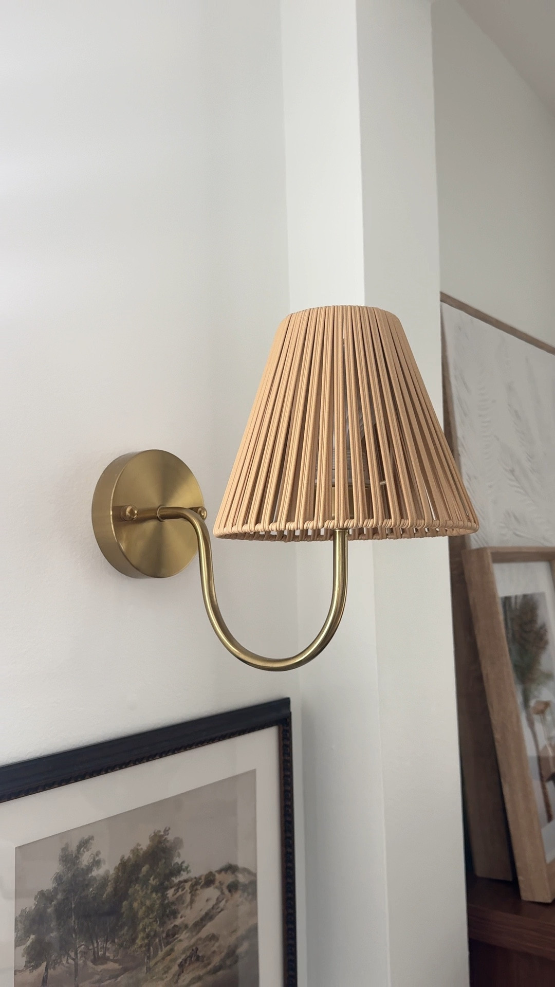 I love these rattan battery operated sconces are so pretty for a bedroom, over a wall art or mirror!

#LTKFindsUnder50 #LTKHome #LTKFindsUnder100