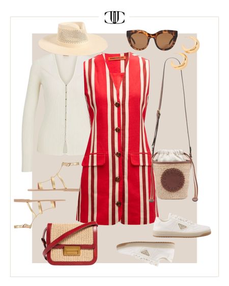 4th of July is a few weeks away so I put together a few outfits for one of my favorite holidays  

Cardigan, dress, linen dress, sun hat, tote, espadrilles, sunglasses, summer outfit, summer look, 4th of July outfit, 4th of July look, casual outfit, casual look, sandals 

#LTKshoecrush #LTKstyletip #LTKover40