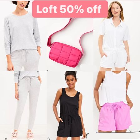 Loft 50% off sale #casualoutfit #casualstyle #loft #athleisure #loungewear 

#LTKsalealert #LTKfit #LTKFind