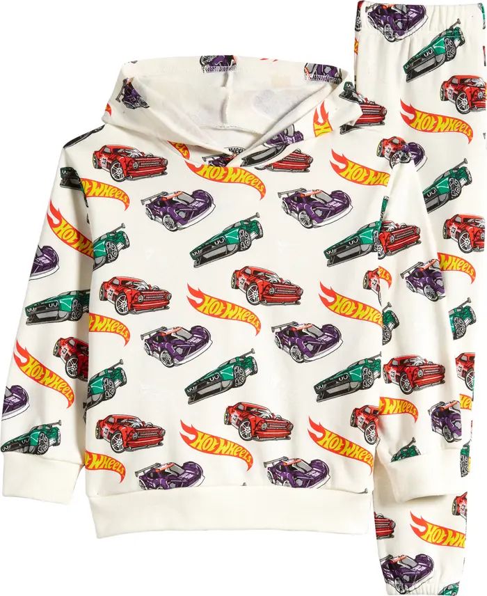 Jem Kids' Hot Wheels™ Graphic Hoodie & Sweatpants Set | Nordstrom | Nordstrom