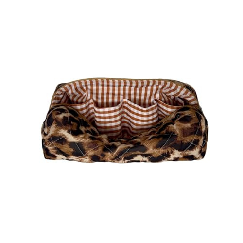 Travel Bag for Hair Tools&Attachments–Compatible with Dyson Airwrap,Shark, Travel Storage Bag, Portable Travel case Organizer,multifaction Large Pink Cosmetic Bag with Pockets, leo print, | Amazon (US)