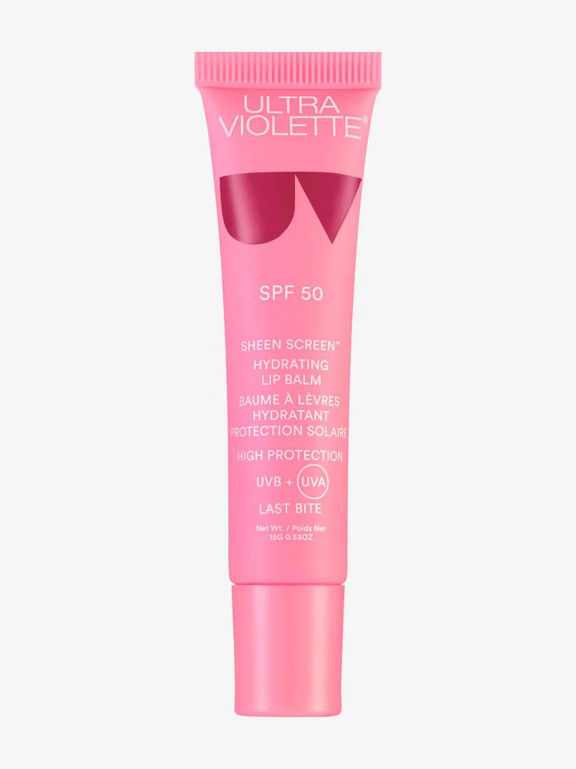 Last Bite Sheen Screen™ SPF 50 Hydrating Lip Balm | Ultra Violette
