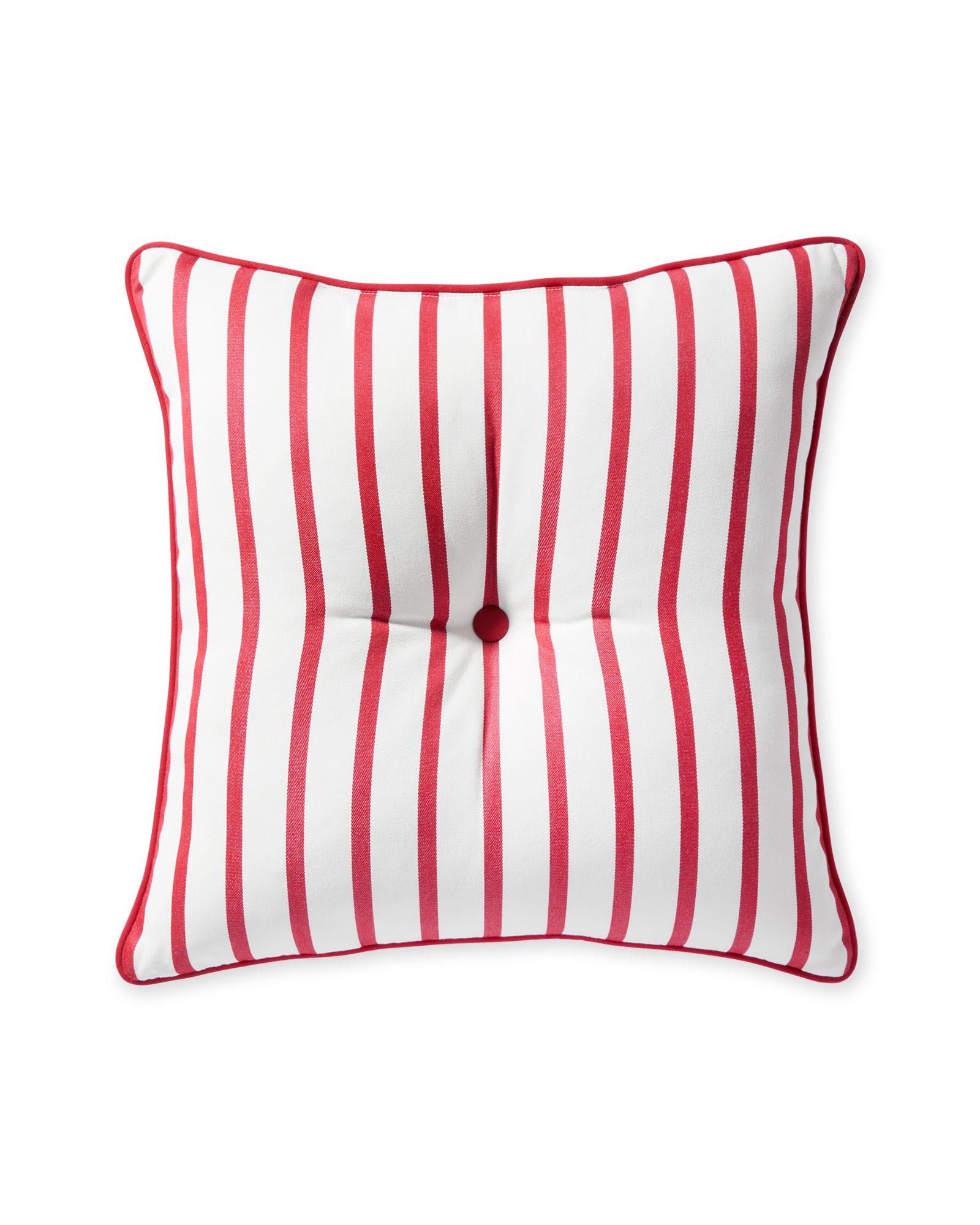 Sunbrella®️ Lido Stripe Pillow | Serena and Lily